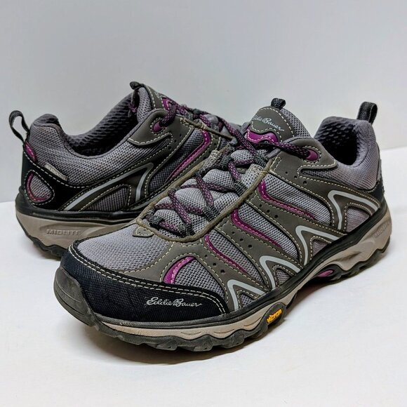 Eddie Bauer Lukla Pro Waterproof Lightweight Hiking Shoes in Cinder - Picture 4 of 16